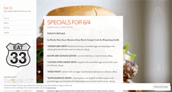 Desktop Screenshot of eat33.net